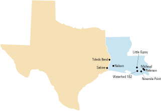 1.	Eight was enough. The power plants affected by Hurricanes Katrina and Rita. Courtesy: Entergy