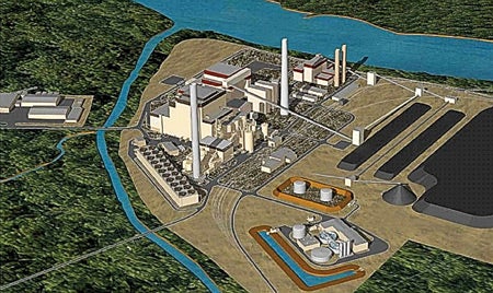 8. Virtual engineering. Sargent & Lundy used 3-D modeling tools to develop an overall plant computer model, which was used for constructability studies. Source: Hitachi America Ltd.
