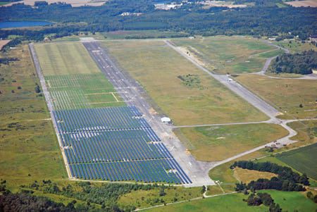 5. Deutschland Über alles. Solarpark Waldpolenz is on track to become the world’s largest photovoltaic power plant when it finishes expanding in 2009. The plant is now sending 8.4 MW to the grid. Courtesy: Juwi Group