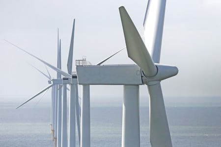 Burbo Bank Offshore Wind Farm, Liverpool Bay, UK