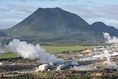 New Zealand Geothermal Station Opens