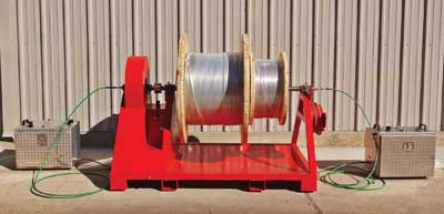 Two-Line Spooling Unit