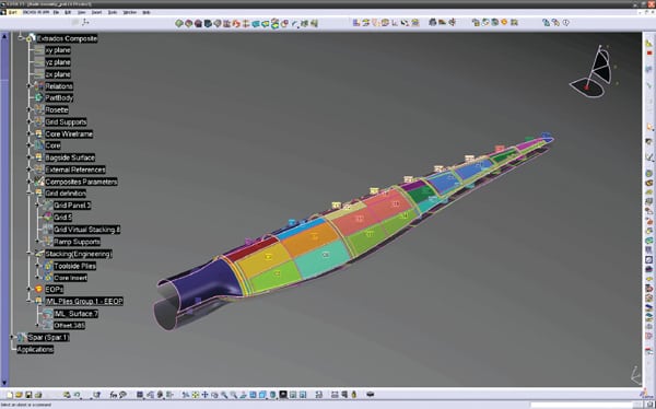 New Design Tool Improves Manufacture of Composite Wind Turbine Blades