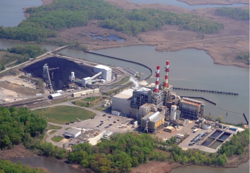 TOP PLANT: C.P. Crane Generating Station, Middle River, Maryland