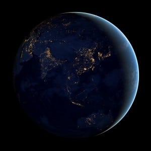 Stock_GlobeLights_NASA