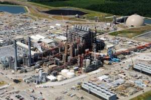 An aerial of the Kemper Co. energy facility taken in July 2014. Courtesy: Mississippi Power 