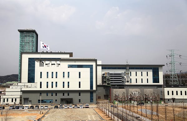 GuD-Kraftwerk Andong in Südkorea / Combined cycle power plant Andong in South Korea