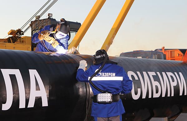 Construction of Russia-China Pipeline Kicks Off