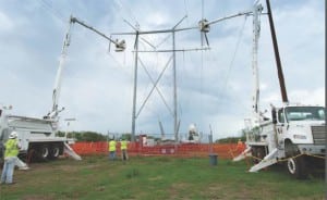 American Electric Power’s Energized Reconductor Project of the Lower Rio Grande Valley won the 2016 Edison Electric Institute’s Edison Award for U.S. utilities. Courtesy: AEP 