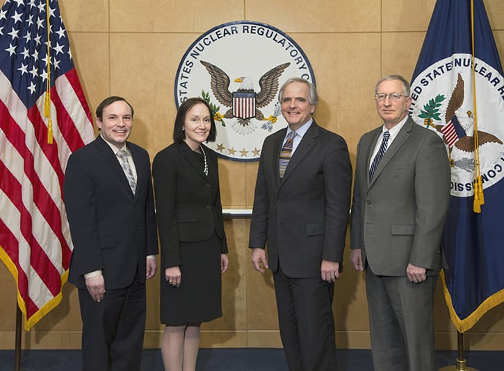 Nuclear Regulatory Commission Down to Three Active Commissioners