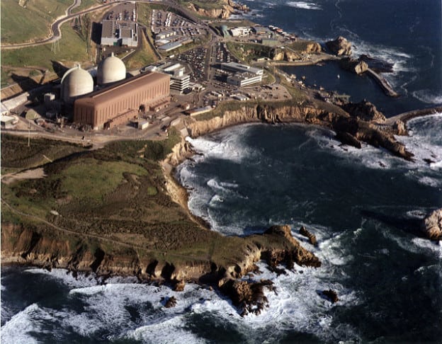 Pacific Gas and Electric Co.’s Diablo Canyon Nuclear Power Plant is a two-unit 2,240-MW nuclear plant in San Luis Obispo County, California. The units, both Westinghouse pressurized water reactor units, began operation in 1985 and 1986, respectively. The nuclear power plant is located near Avila Beach, California. Courtesy: PG&E