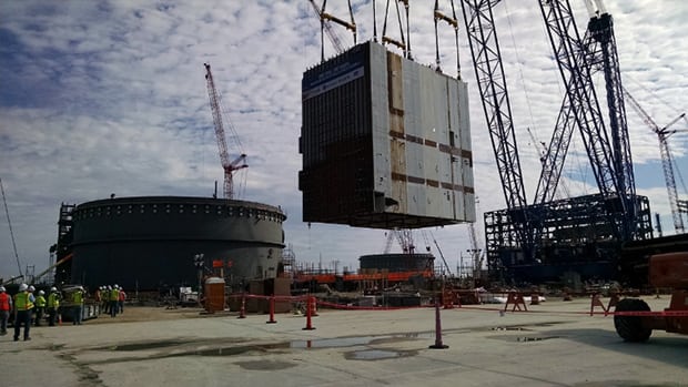 2 million-pound CA20 module safely lifted into Vogtle Unit 4 nuclear island