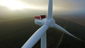 Neue Siemens Windturbine SWT-8.0-154 errichtet / New Siemens wind turbine SWT-8.0-154 installed
