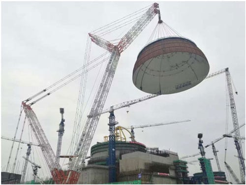 Chinese Reactor Is Ahead of Schedule as U.S. Nuclear Projects Flounder