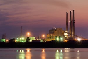 The Allen Fossil Plant in Memphis, Tenn., is set to be retired in the next year, and will be replaced by a natural gas-fired plant at the site. Courtesy: TVA
