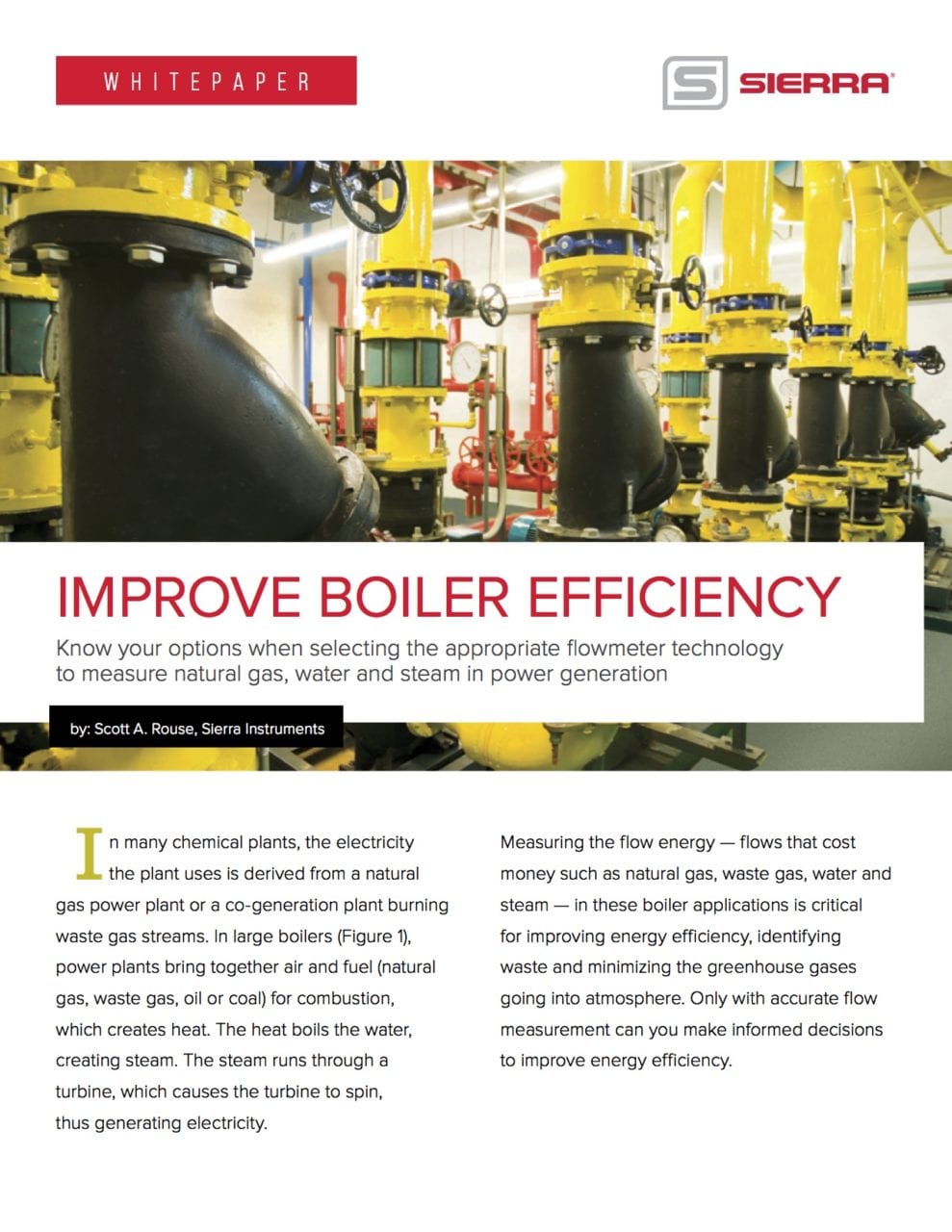 Sierra – Improve Boiler Efficiency