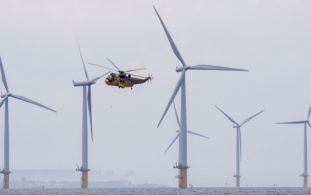 Helicopter Market Encouraged by Growth in Offshore Wind Farms