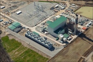 The Middletown Energy Center in Middletown, Ohio, was inaugurated May 21, 2018. The natural gas-fired facility is among several projects either online or being developed by Florida-based NTE Energy. Courtesy: NTE Energy