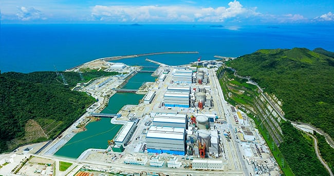 Yangjiang Nuclear Power Plant in China’s Guangdong province  has six units. Courtesy: CGN