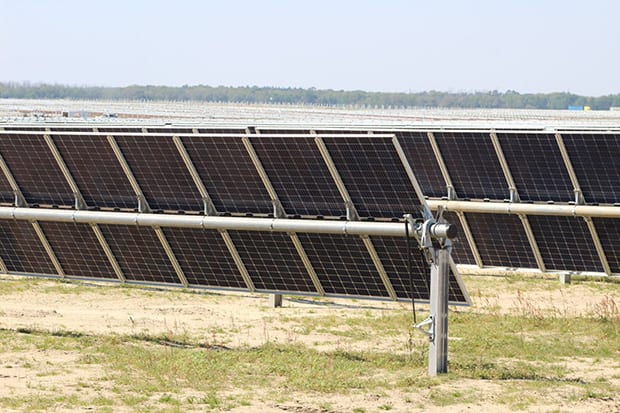 Southern-Oak-solar-project-bifacial-panel