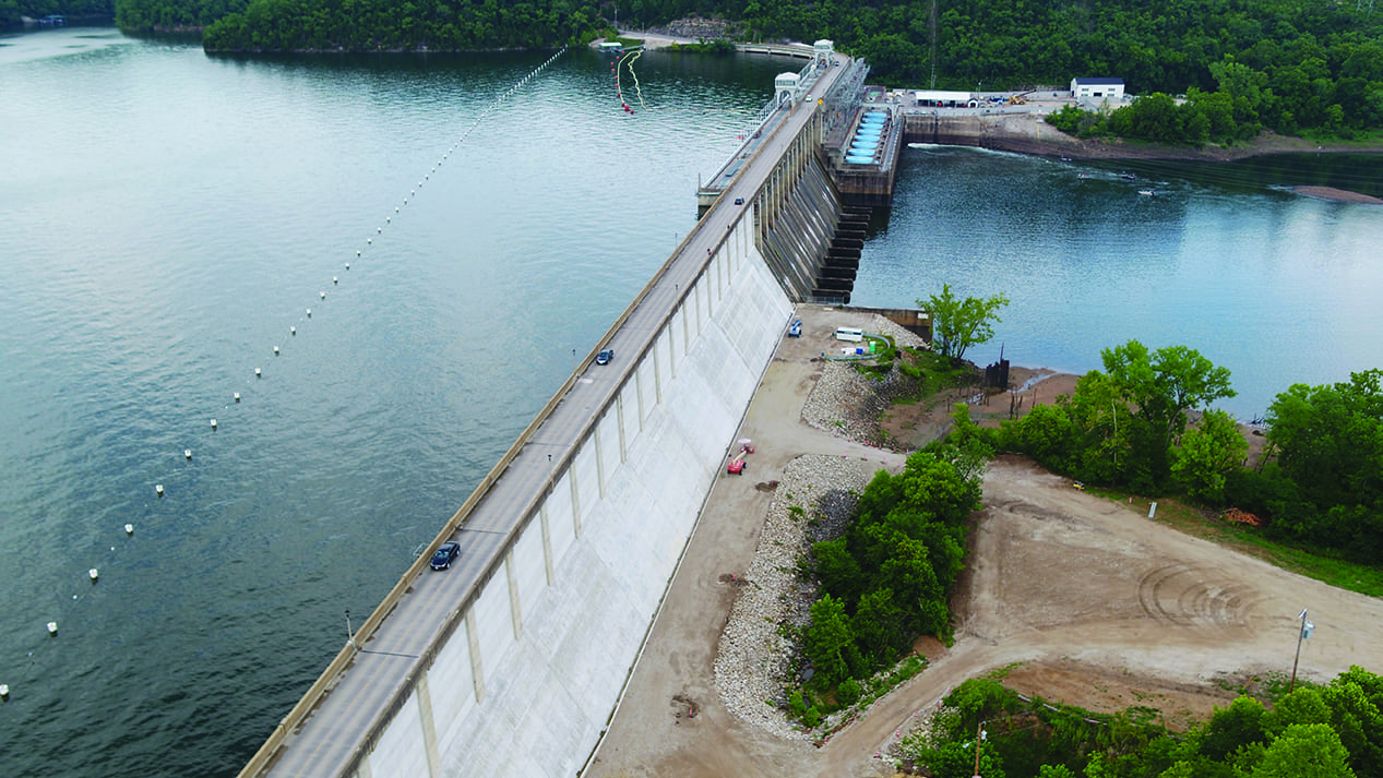 Successful Dam Stabilization Project Improves Safety and Reliability