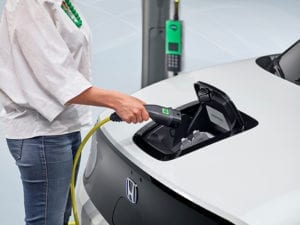 Vattenfall Honda Charging Image