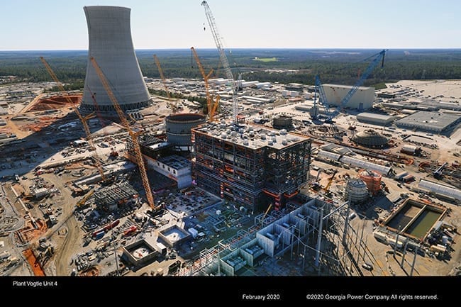 Vogtle Workforce Reduced by 20%, but Other Projects Strong in March