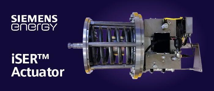 Siemens Energy Banner image - iSer(TM) Actuator