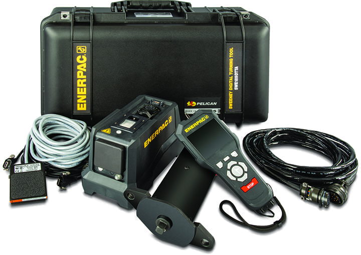 Enerpac Makes Turbine Borescope Inspections Simpler with New Sweeney Digital Turning Tool