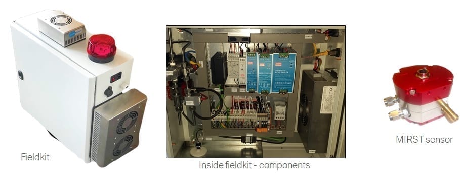 Inline Oil Condition Analysis on Power Generation Engines