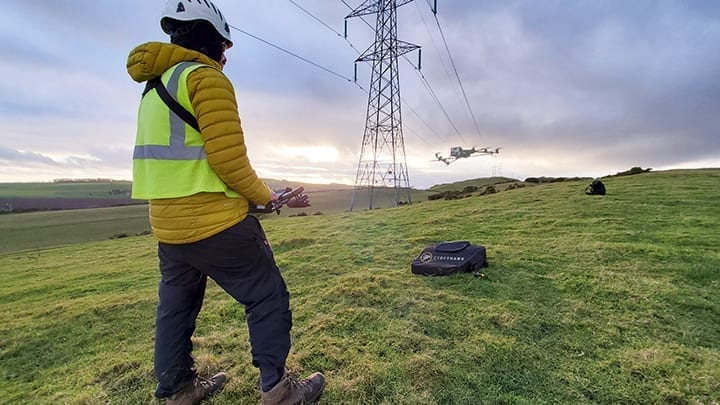 Utility Study Demonstrates Benefits of Drones and IoT-Enabled Visual Software to  Ensure Safer, More Reliable Power Grid