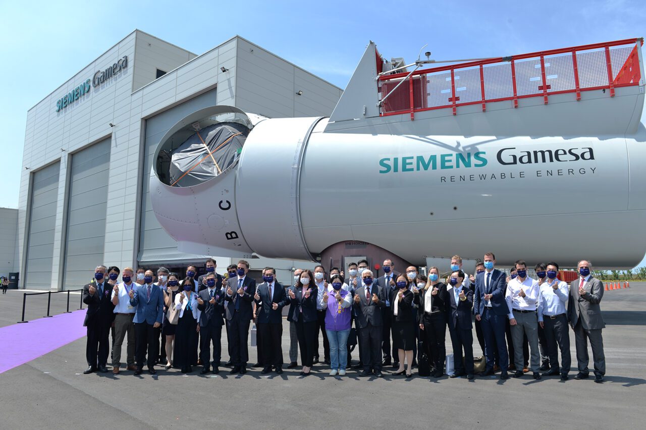 Pioneering again in Taiwan: Siemens Gamesa inaugurates new offshore nacelle assembly facility