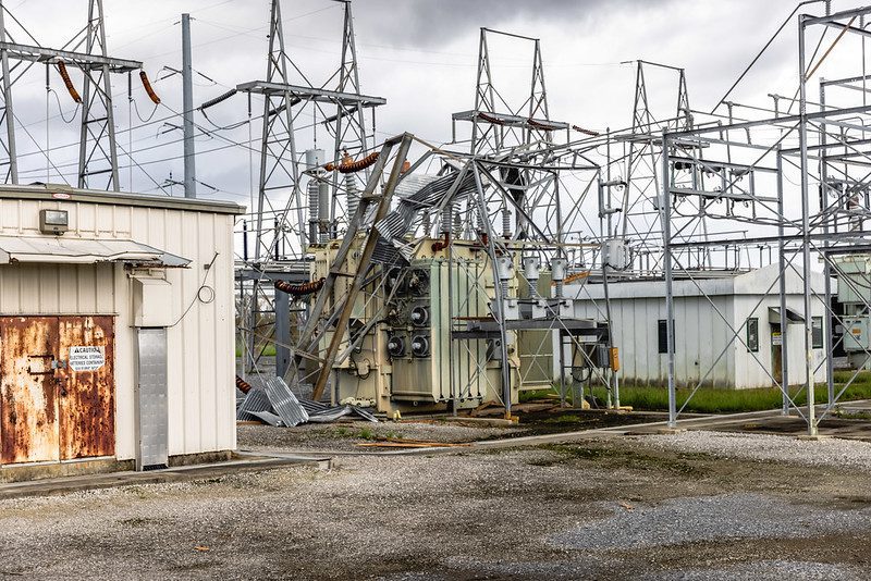 Entergy: Hurricane Ida Took Out Eight Critical High-Voltage Transmission Lines