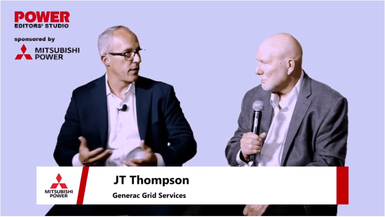 Interview with JT Thompson of Generac Grid Services @ Experience POWER
