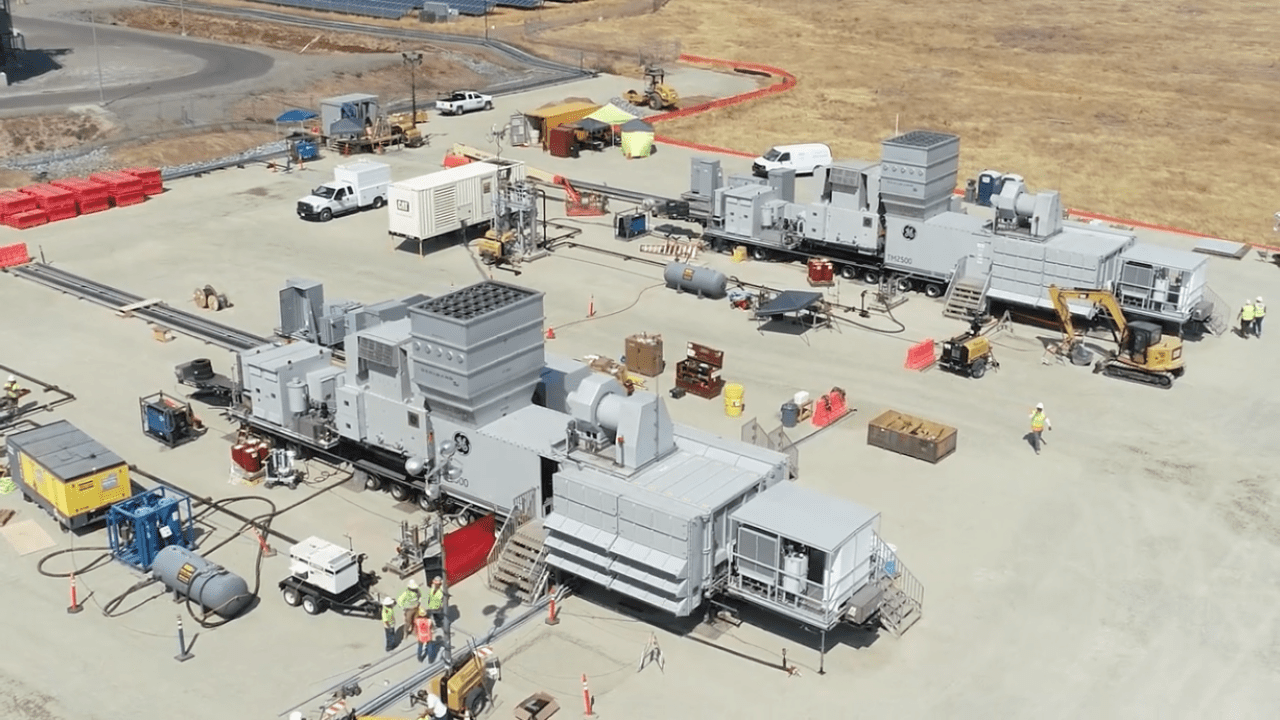 GE Gas Turbines Installed to Support California Power Supply