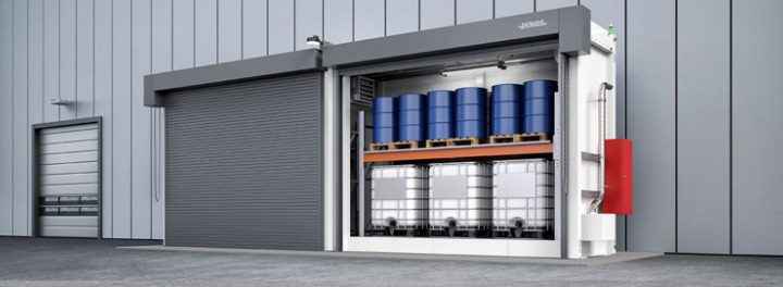 DENIOS Introduces Fire Rated Non-Occupancy RFP Chemical Storage Buildings