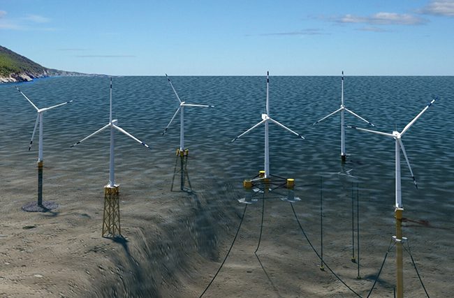Dramatic Innovation-Driven Ramp Up of Floating Offshore Wind Anticipated by 2030