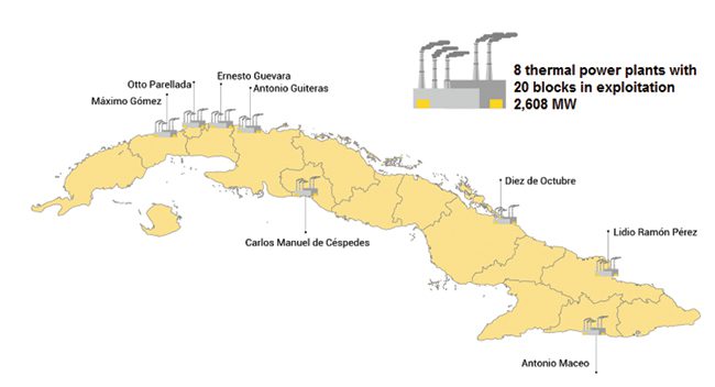 Thermal Power Plants in Cuba Struggle to Meet Demand