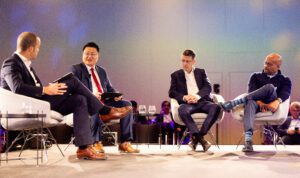 Jason Li of Huawei at the World Energy Congress. Image2 from WEC