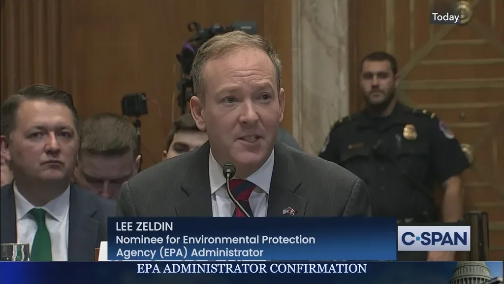  Lee Zeldin was sworn in as the 17th administrator of the U.S. Environmental Protection Agency (EPA) on Jan. 29, 2025. 