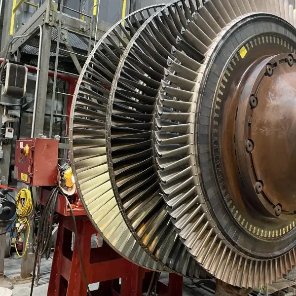 Rotor Buckets Installed