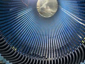 MDA Stator Wedge Installation In Progress
