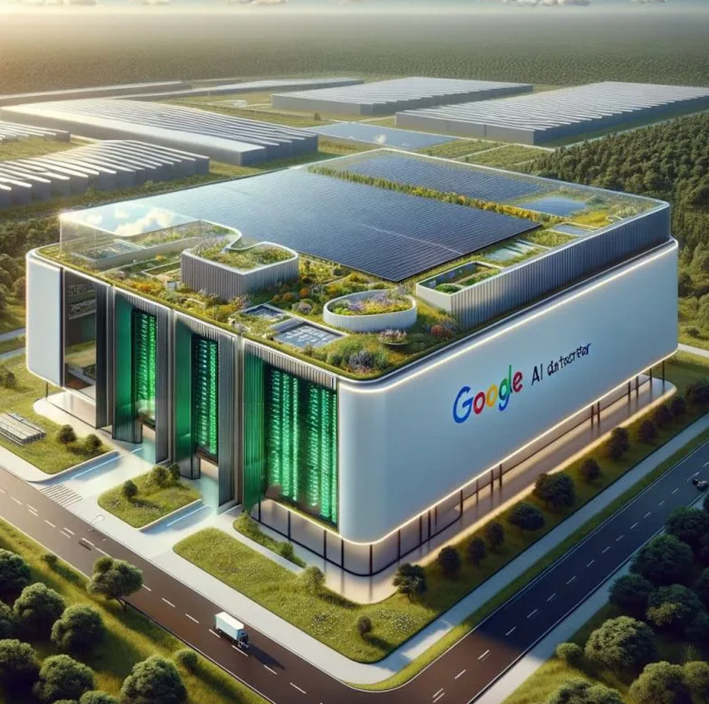 Google data center
