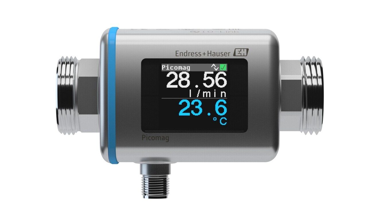 Picomag-flow-temperature-conductivity-measurement