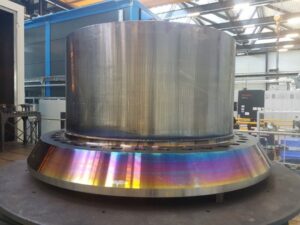 Lower-flange-EBW-electron-beam-welding
