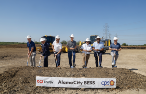 OCI, CPS Break Ground on Major Texas BESS Project