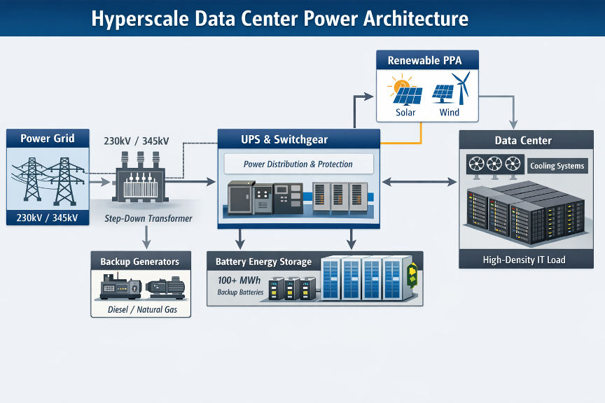 data-center-power-architecture