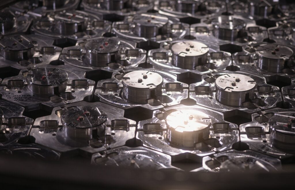 CAPTION: The Aalo-X design uses low-enriched uranium dioxide fuel, graphite moderation, and liquid sodium to produce a thermal neutron spectrum. Its primary reactor vessel uses a hybrid loop-pool configuration that houses the core, control rods, pumps, and heat exchangers in a single sealed tank, while its secondary sodium loop transfers heat to the steam generator, keeping water separate from radioactive primary sodium. Courtesy: Aalo