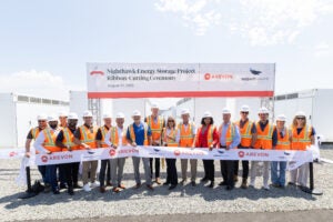 Arevon Brings Nighthawk Energy Storage Project Online in California