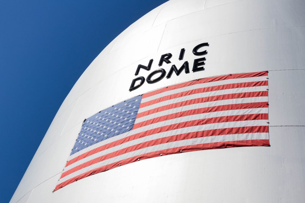 NRIC DOME containment structure at Idaho National Laboratory